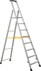 Bild von Stufenleiter Nova S 8 Stufen Plattformhöhe 1,70 m Arbeitshöhe 3,70 m