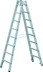 Bild von Stehleiter Coni B 2x16 Sprossen Leiterlänge 4,58 m Arbeitshöhe 5,65 m