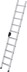 Bild von Alu-Anlegeleiter 10 Stufen Leiterlänge 2,65 m Arbeitshöhe bis 3,80 m