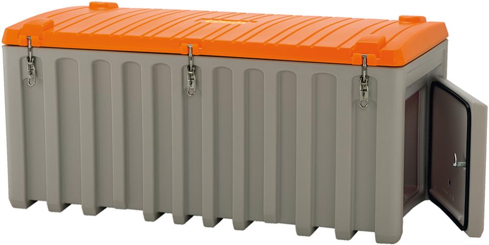 Picture of Werkzeugbox CEMbox 750 l B1700xT840xH800 mm grau/orange mit Seitentür
