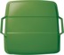Imagen de Deckel 90 l grün für Transportbehälter