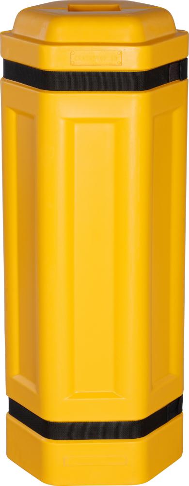 Picture of Säulenschutz achteckig für Pfosten B100xT100 mm gelb B435xT390xH1000 mm
