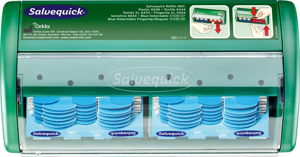 Picture of Salvequick Pflasterspend.detektierbar,2x35Pflaster