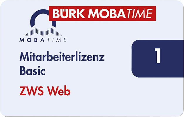 Picture of ZWS Web Lizenz Basic Zeiterfassung