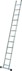 Bild von Anlegeleiter Strato DL Anlegeleiter 10 Sprossen Leiterlänge 2,98 m Arbeitshöhe 3,85 m