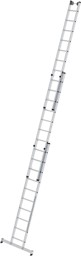 Bild von Alu-Mehrzweckleiter 3x10 Sprossen Leiterlänge 3,00 m Arbeitshöhe bis 8,00 m