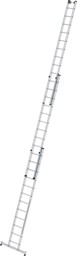 Bild von Alu-Mehrzweckleiter 3x12 Sprossen Leiterlänge 3,62 m Arbeitshöhe bis 9,70 m