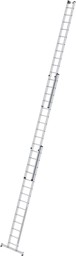 Bild von Alu-Mehrzweckleiter 3x14 Sprossen Leiterlänge 4,18 m Arbeitshöhe bis 10,80 m