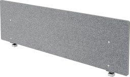 Bild von Akustik-Trennwand ARW18 für 180er Tisch grau-meliert, Filzoptik