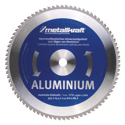Bild von Sägeblatt für Aluminium Metallkraft Ø 355 x 2,4 x 25,4 mm
