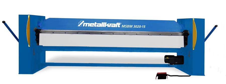 Bild von Halbmotorische Schwenkbiegemaschine Metallkraft MSBM 2020-25 SH