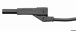 Bild von Messkabel inklusive Stecker Schweisskraft schwarz, Ø 4 mm, Länge 5 m
