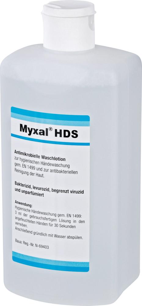 Bild von Händedekontamanitation Myxal HDS 500ml Hartfl.