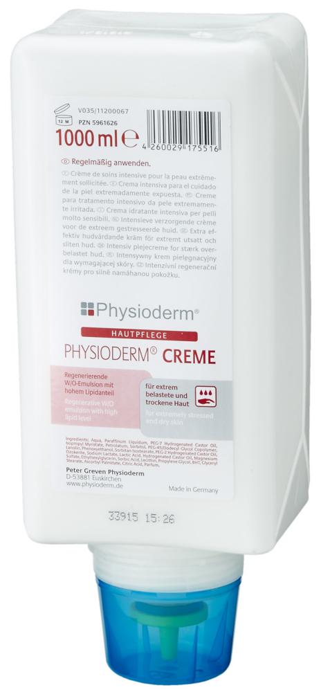 Picture of Hautpfl.Creme Physioderm,1000 ml Faltflasche