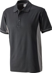 Picture of Poloshirt Function Cont. schwarz/grau