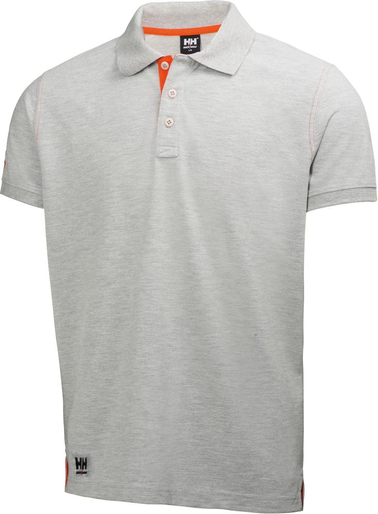 Picture of Polo-Shirt Oxford, grau-melliert