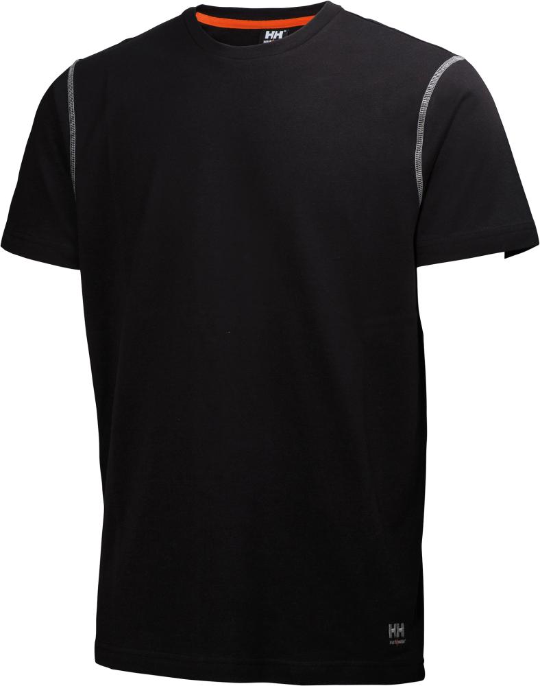 Bild von T-Shirt Oxford, Gr. XL, schwarz