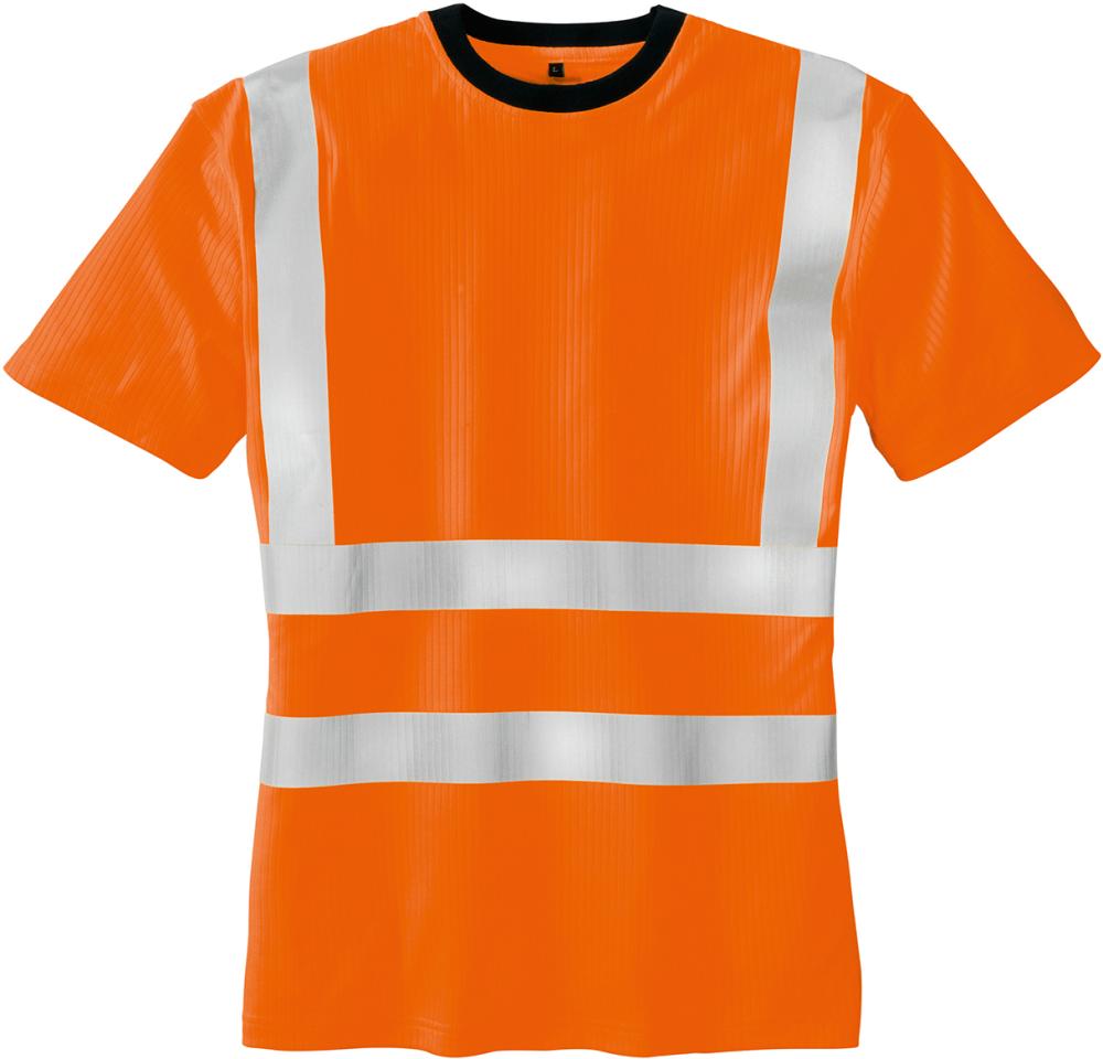 Picture of Warnschutz-T-Shirt HOOGE,leuchtorange,