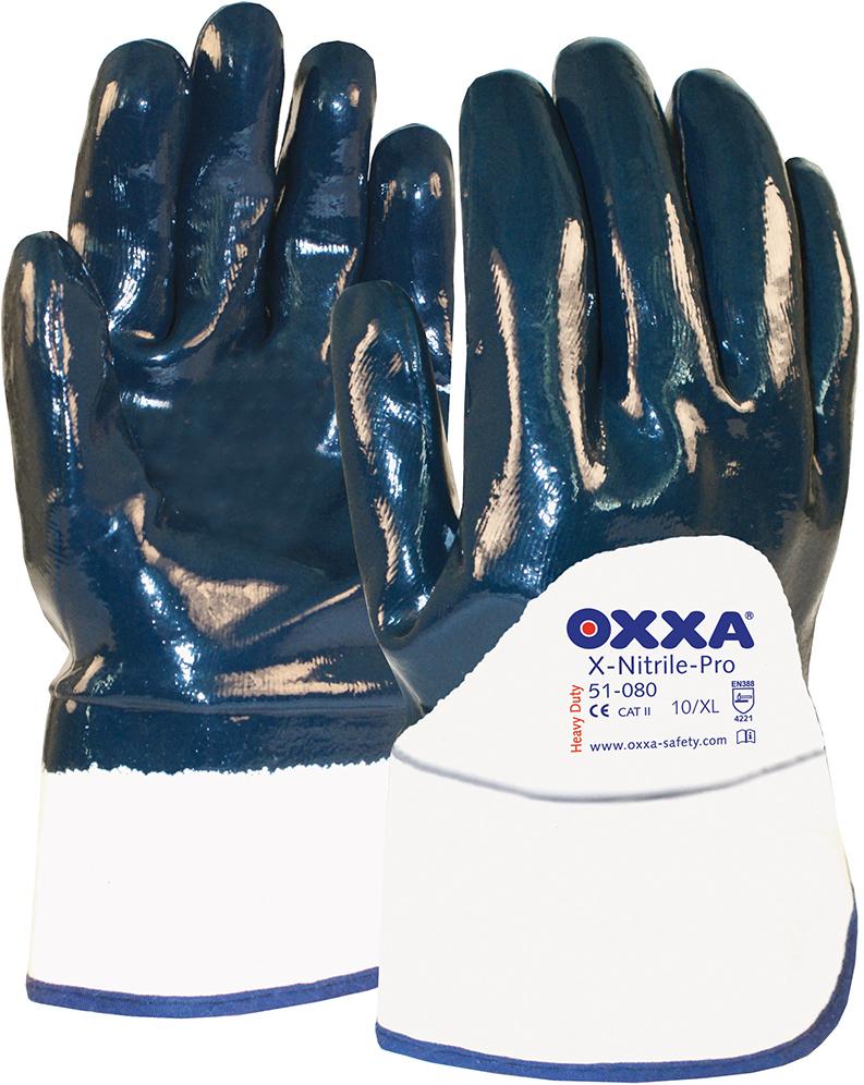 Picture of Handschuh Oxxa X-Nitrile-Pro, Gr.9, Stulpe teilbeschichtet