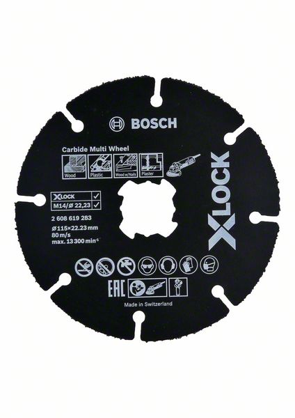 Bild für Kategorie X-LOCK Trennscheiben Carbide Multi Wheel