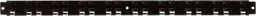 Bild von Wandleiste für Sichtlagerkasten PLK 3-5 L 1000 mm schwarz VE 2 Stk.