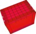 Bild von Sichtlagerkasten rot B300xT400xH175 mm Auflast 500kg, VE 4 Stk. ohne Griffloch
