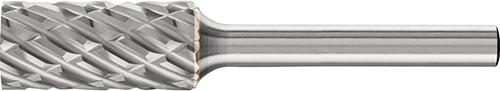 Bild von Hartmetall Hochleistungsfrässtift STEEL Zylinder ZYA Ø 12x25 mm Schaft-Ø 6 mm für Stahl