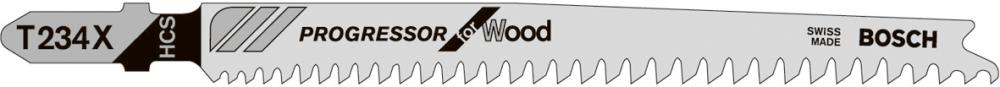 Bild von Stichsägeblatt T 234 X Progressor for Wood, 5er-Pack