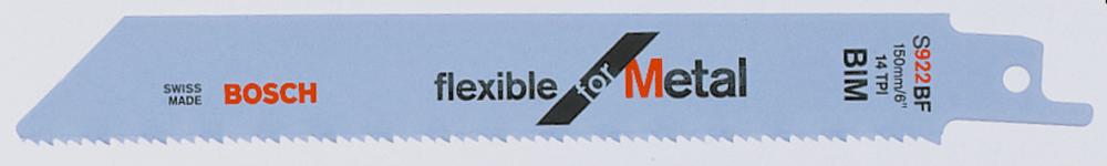 Bild von Säbelsägeblatt S 922 BF, Flexible for Metal, 5er-Pack