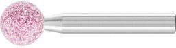 Bild von STEEL Schleifstift Kugel Ø 13x13 mm Schaft-Ø 6 mm A46 für Stahl- und Stahlguss