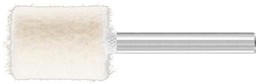 Bild von mittelharte Filzpolierstifte Zylinderform mit Stirnbohrung Ø 20x25 mm Schaft-Ø 6 mm