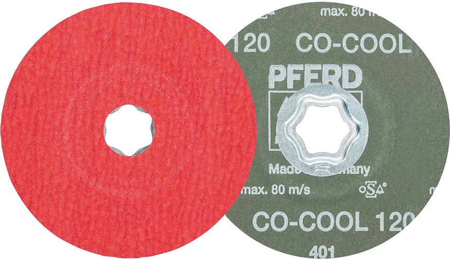 Bild von COMBICLICK Keramikkorn Fiberscheibe Ø 115 mm CO-COOL120 für Edelstahl