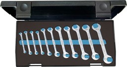 Imagen de Doppelmaulschlüssel-Satz klein 4,5-13mm 11-teilig in Kassette Gedore