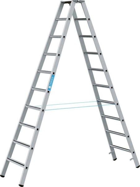 Picture of Stufenleiter Saferstep B 2x10 Stufen Leiterlänge 2,83 m Arbeitshöhe 4,15 m