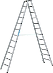 Bild von Stufenleiter Saferstep B 2x12 Stufen Leiterlänge 3,39 m Arbeitshöhe 4,65 m