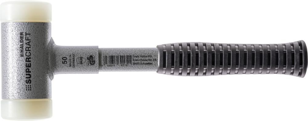 Imagen de Schonhammer mit Stahlrohrstiel rückschlagfrei 35mm HALDER
