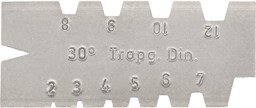 Bild von Trapezgewinde-Stahllehre DIN103 stg.2-12mm FORUM