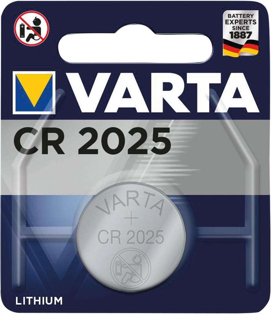 Imagen para la categoría Knopfbatterie VARTA Lithium CR2025