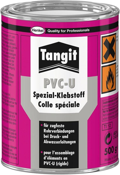 Picture of Spezial-Klebstoff Tangit Hart-PVC Dose 500g Henkel
