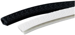 Bild von Kantenschutz flexibel schwarz, Klemmbereich 1,0-2,0mm, 6,5x 9,5mm 10m