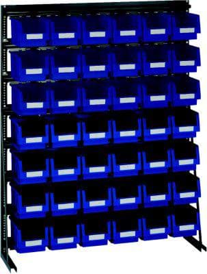 Imagen de Vario-Regal V10D mit 42 PLK-Kästen, blau