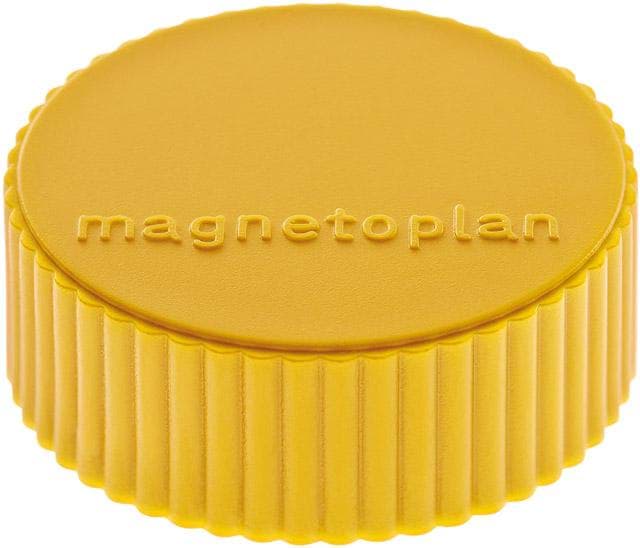 Bild von Magnet D34mm VE10 Haftkraft 2000 g gelb