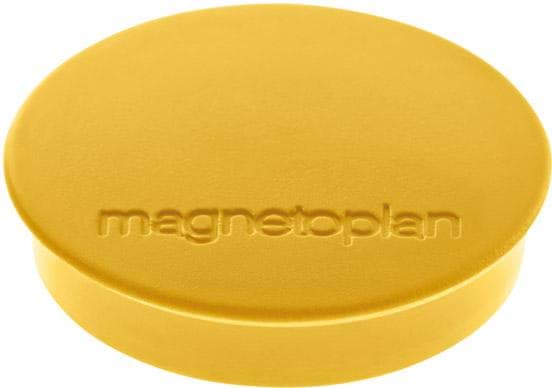Bild von Magnet D30mm VE10 Haftkraft 700 g gelb