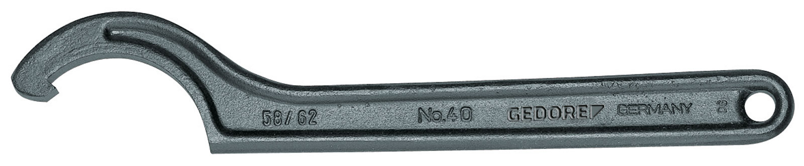 Imagen de 40 155-165 Hakenschlüssel, DIN 1810 Form A, 155-165 mm