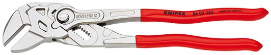 Bild von Zangenschlüssel mit Kunststoff-Griffen 125mm KNIPEX