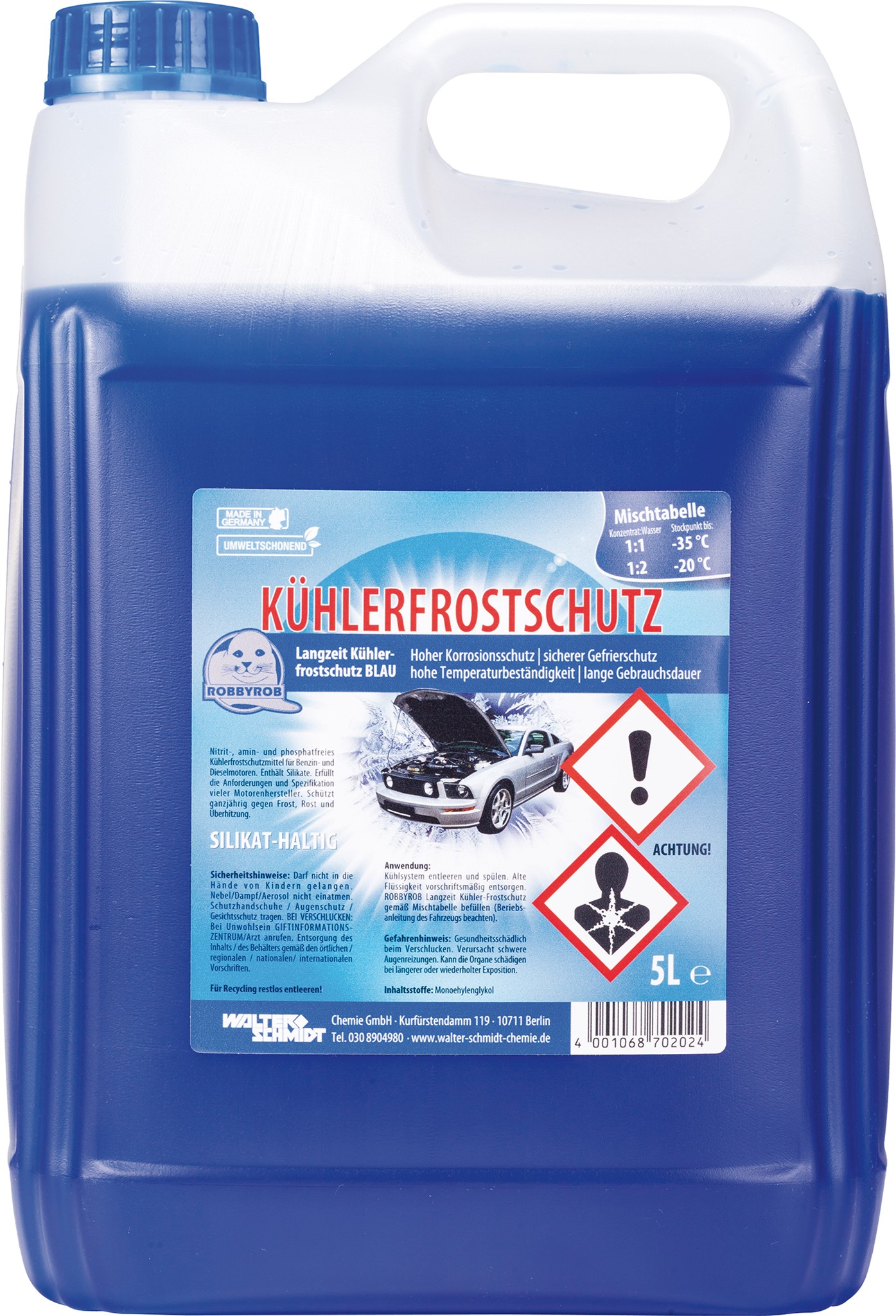 Picture of Kühlerfrostschutz blau 5 Liter