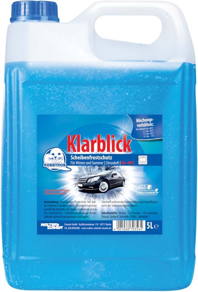 Picture of Klarblick bis -60C 5 Liter ROBBYROBNeue Rezeptur Aktionsartikel