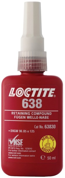 Bild von Buchsen-Lagerklebstoff LOCTITE 638 10ml Henkel