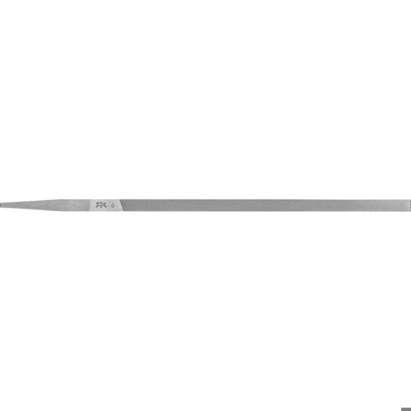 Bild von Präzisions-Stiftenfeile Flachstumpf sehr schmal 150mm Schweizer Hieb 0, grob