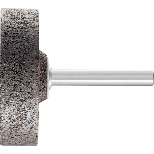 Bild von INOX Schleifstift Zylinder Ø 50x13 mm Schaft-Ø 6 mm A30 für Edelstahl